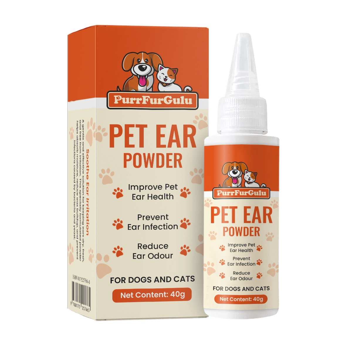 PurrFurGulu Pet Ear Cleaning Swabs