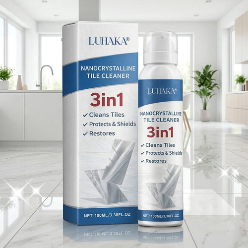 Luhaka® 3-in-1 Nanocrystalline Tile Cleaner Spray – Restores Shine, Protects & Repairs Surfaces