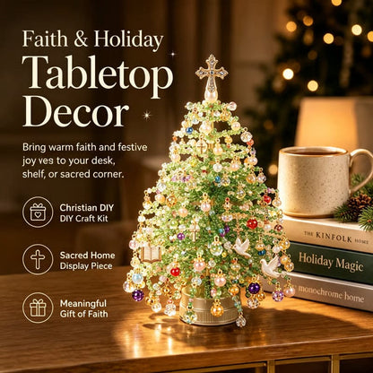 🎄✨ DIY Beaded Christmas Tree Kit
