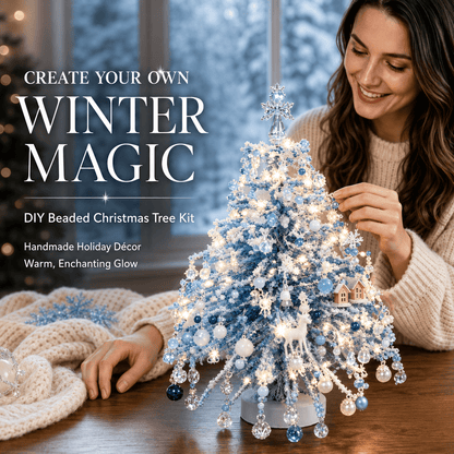 🎄✨ DIY Beaded Christmas Tree Kit