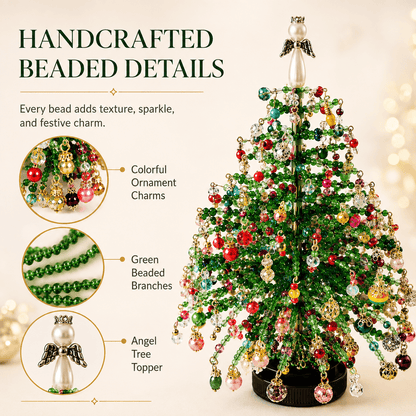 🎄✨ DIY Beaded Christmas Tree Kit