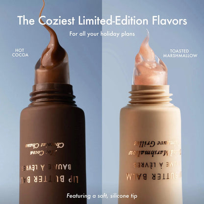 The Holiday Limited Trio Set with Lip Butter Balm in Hot Cocoa & Toasted Marshmallow