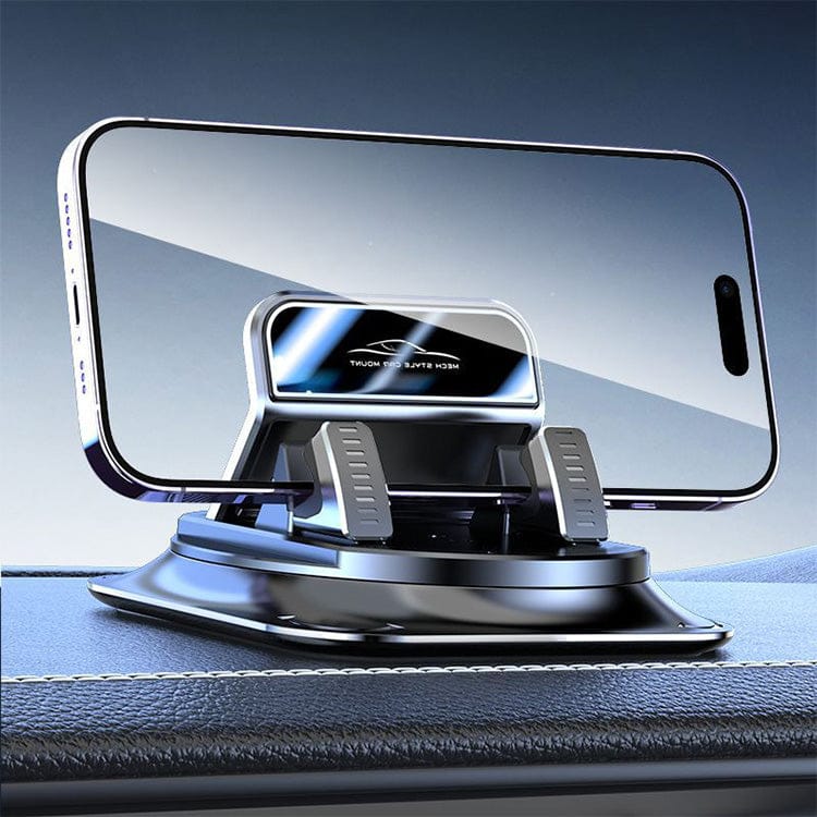 360° Rotating Car Phone Holder – Stable Grip • One-Hand Operation • Anti-Slip Protection 1