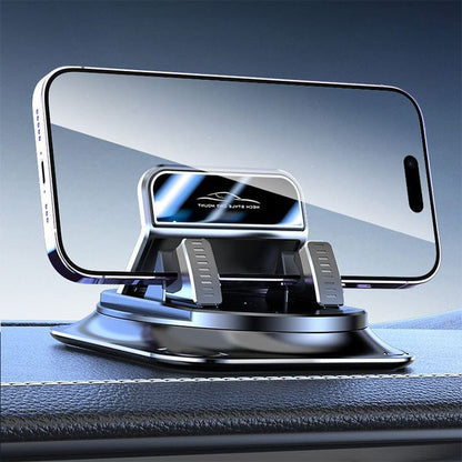 360° Rotating Car Phone Holder – Stable Grip • One-Hand Operation • Anti-Slip Protection 1