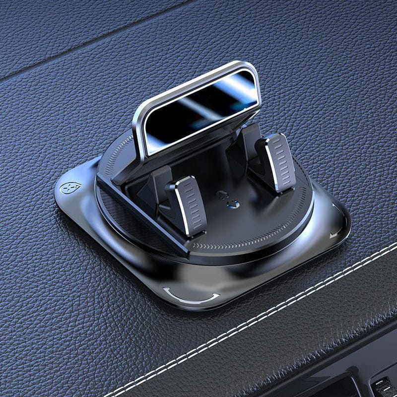360° Rotating Car Phone Holder – Stable Grip • One-Hand Operation • Anti-Slip Protection 1