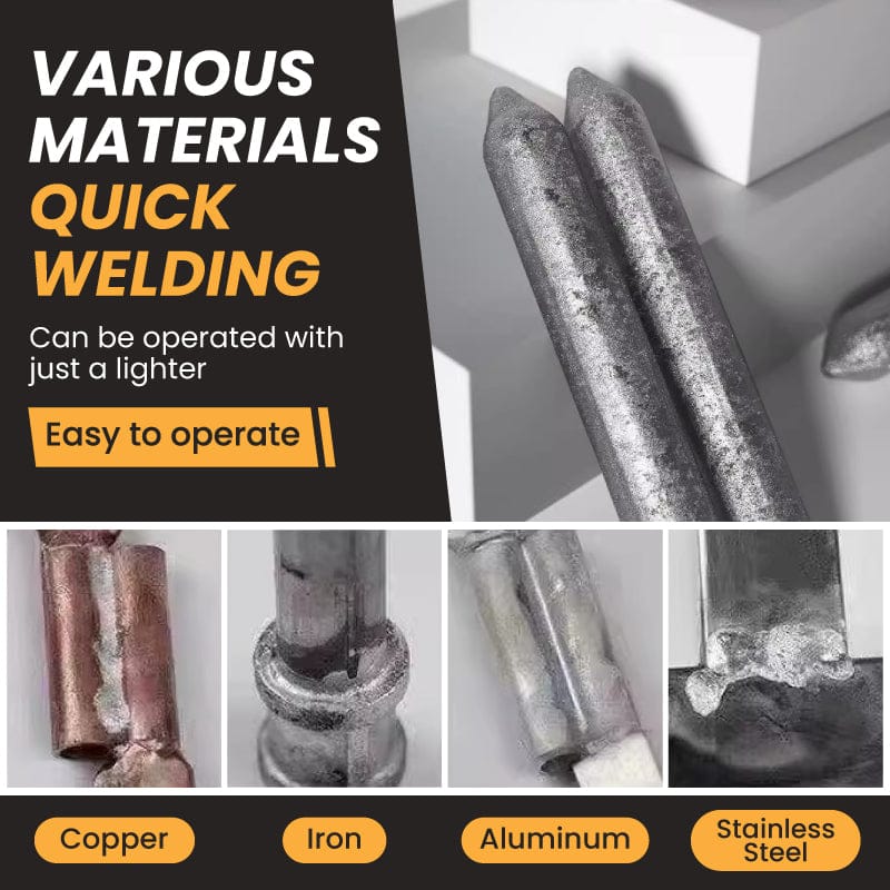 🔥The Low-Temp Rod: Professional Welding in Your Pocket.