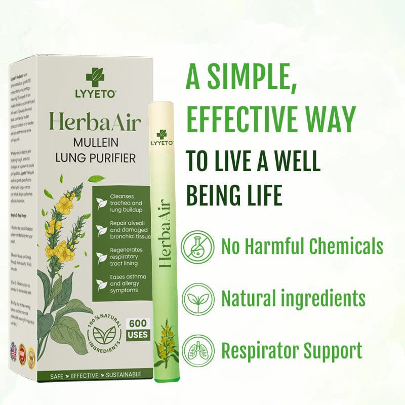 Lyyeto® HerbaAir Mullein Lung Purifier ACE