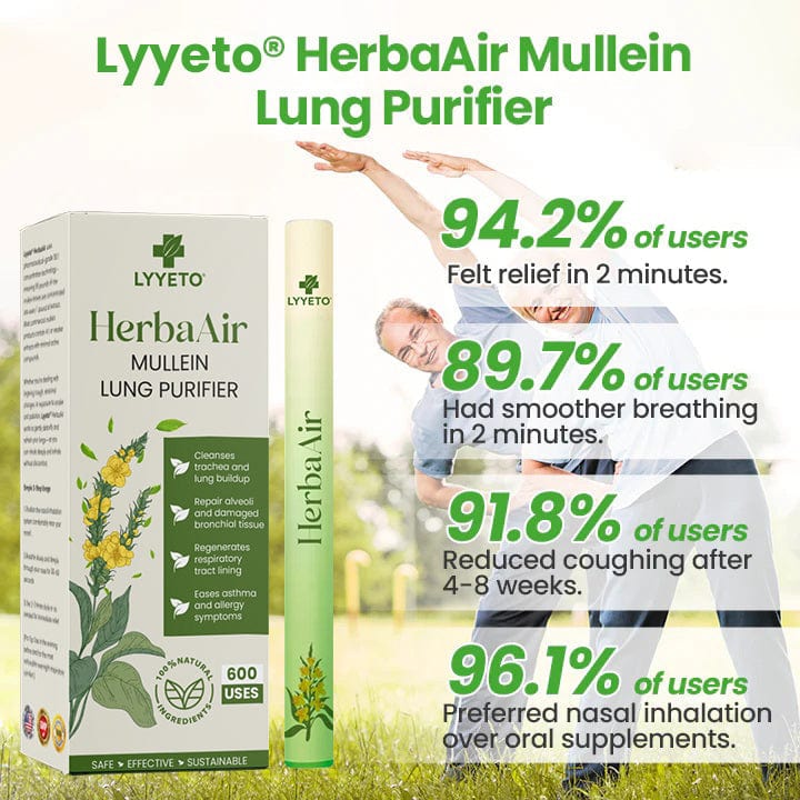Lyyeto® HerbaAir Mullein Lung Purifier ACE