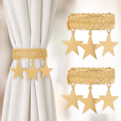 Heavy-Duty Magnetic Curtain Clips