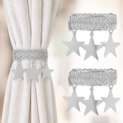 Heavy-Duty Magnetic Curtain Clips