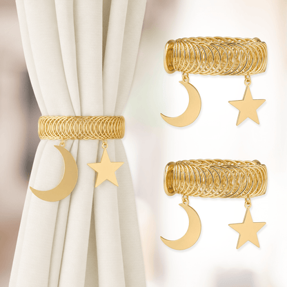 Heavy-Duty Magnetic Curtain Clips