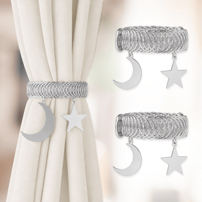 Heavy-Duty Magnetic Curtain Clips