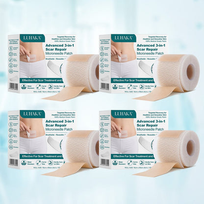 Luhaka® Advanced 3-in-1 Scar Repair Microneedle Patch 🏆1