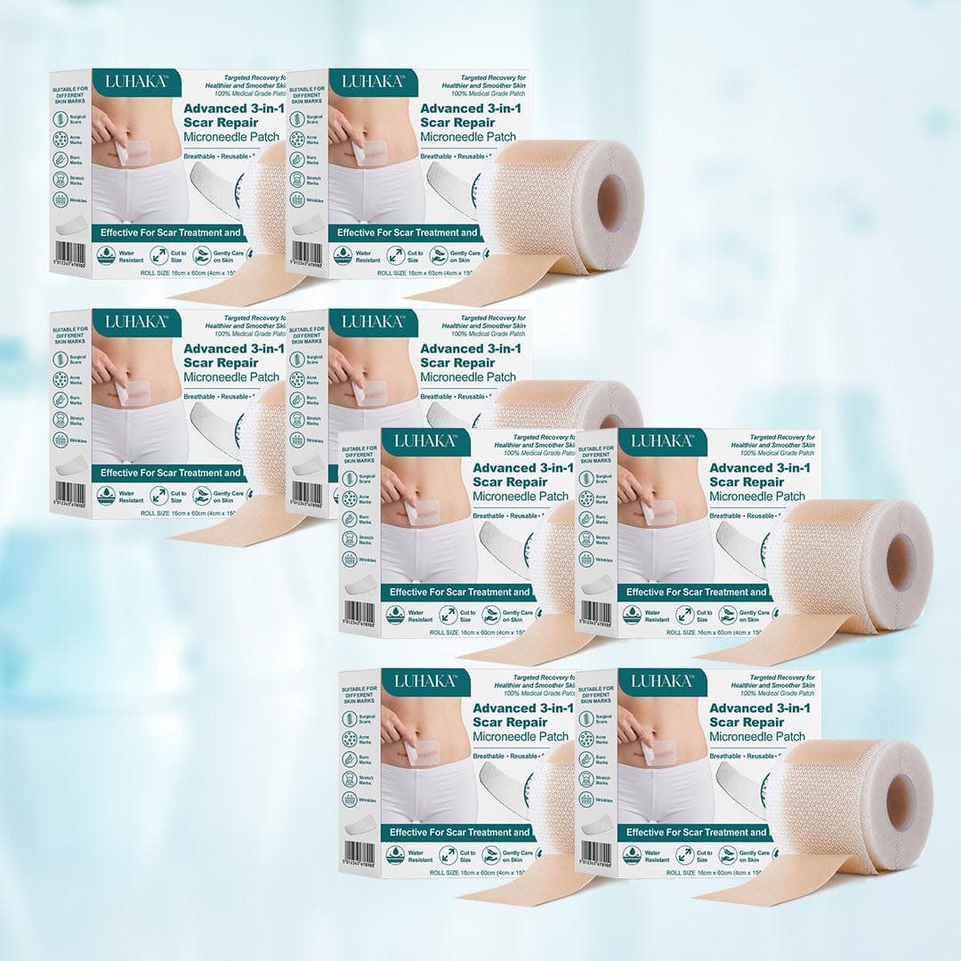 Luhaka® Advanced 3-in-1 Scar Repair Microneedle Patch 🏆1